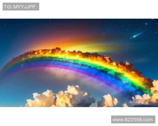 比赛时彩虹横跨球场球迷纷纷称其为好运的象征